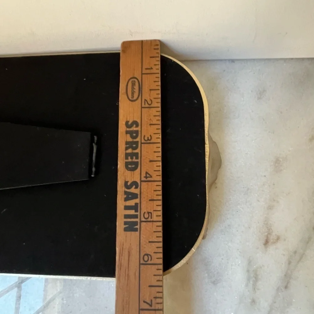 ORNATE Gold Easel Back Table Top Easel Mirror 9”x6.5”